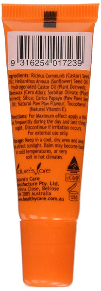 Healthy Care Paw Paw Lip Balm 10g