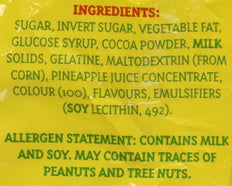 Pascall Pineapple Lumps 140g