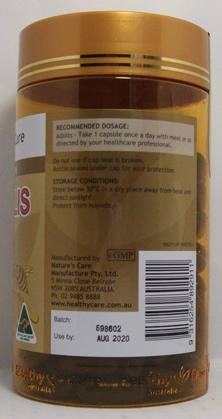 Healthy Care Propolis 2000mg 200 Capsules (Australia Import)