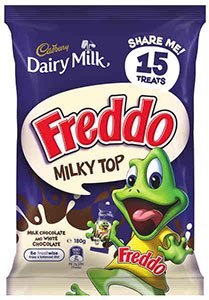 Cadbury Freddo Frog Milky Top Share Pack 180g 15 pcs