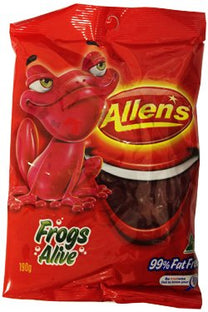 Allens Frogs Alive Jellies 190g