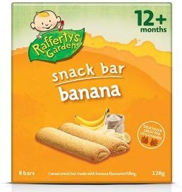 Rafferty's Garden Fruit Snack Bar Banana (12M+) 128g