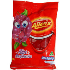 Allens Ripe Raspberries 190g