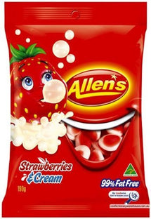 Allen's Strawberries & Cream 190g