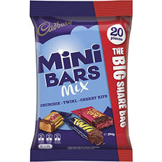 Cadbury Mini Bars Mix - 20 Pieces