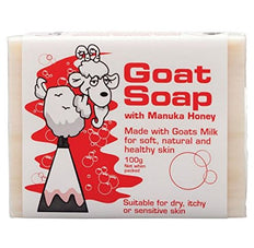 Apple and tea @3 packs of Goat Soap With Manuka Honey 100g