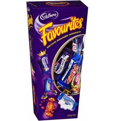 Cadbury Favourites Chocolate Gift Box (Made in Australia)
