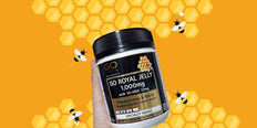 GO Healthy Royal Jelly 1000mg 10 HDA 12mg 180 Capsules