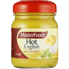 Masterfoods Hot English Mustard 175g