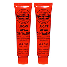Lucas Papaw Ointment 25g Tube - TWIN Pack for value