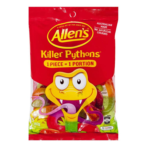 Allen's Killer Pythons 192g – Great Aussie Food