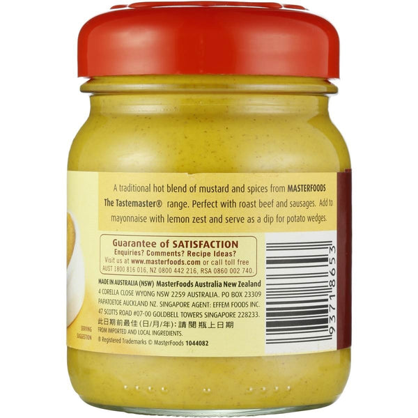 Masterfoods Hot English Mustard 175g