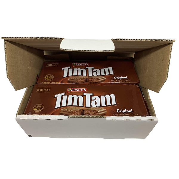 Arnott's Tim Tam Original Australian Chocolate Biscuits (4 Pack) Box Packaging for Protection - Imported from Australia