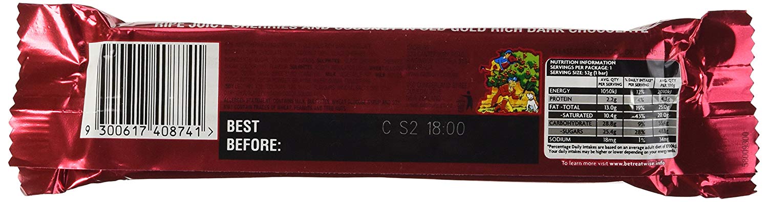 Cherry Ripe Bar (6 Pack) – Great Aussie Food