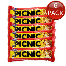 Cadbury Picnic 46g Bar x 6
