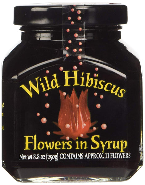 Wild Hibiscus Flowers in Syrup
