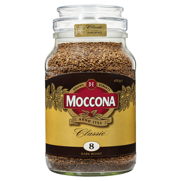 Moccona Dark Roast, Classic 8, 400g, Bold Flavor, Intense Aroma