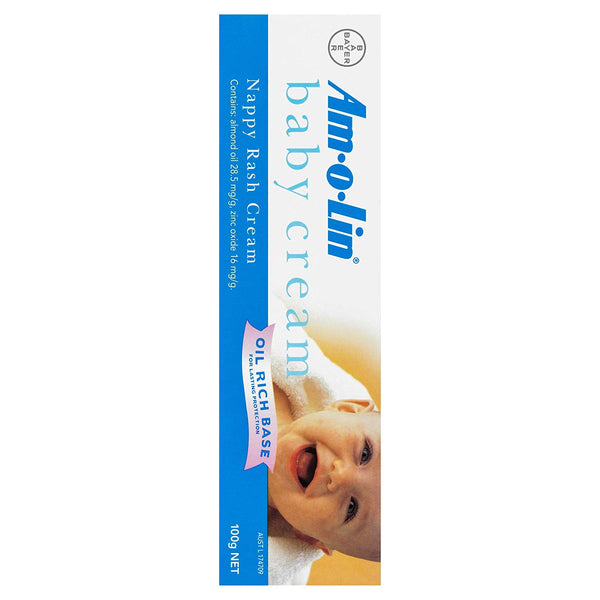 Am-o-Lin Nappy Rash Cream 100g