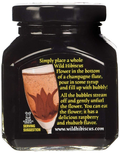 Wild Hibiscus Flowers in Syrup