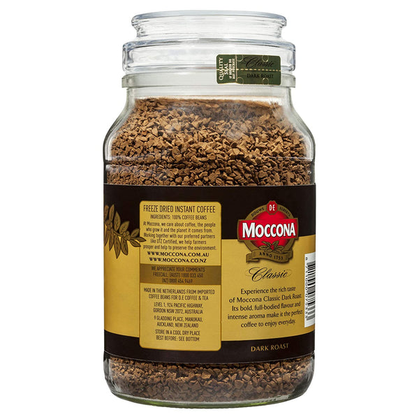 Moccona Dark Roast, Classic 8, 400g, Bold Flavor, Intense Aroma
