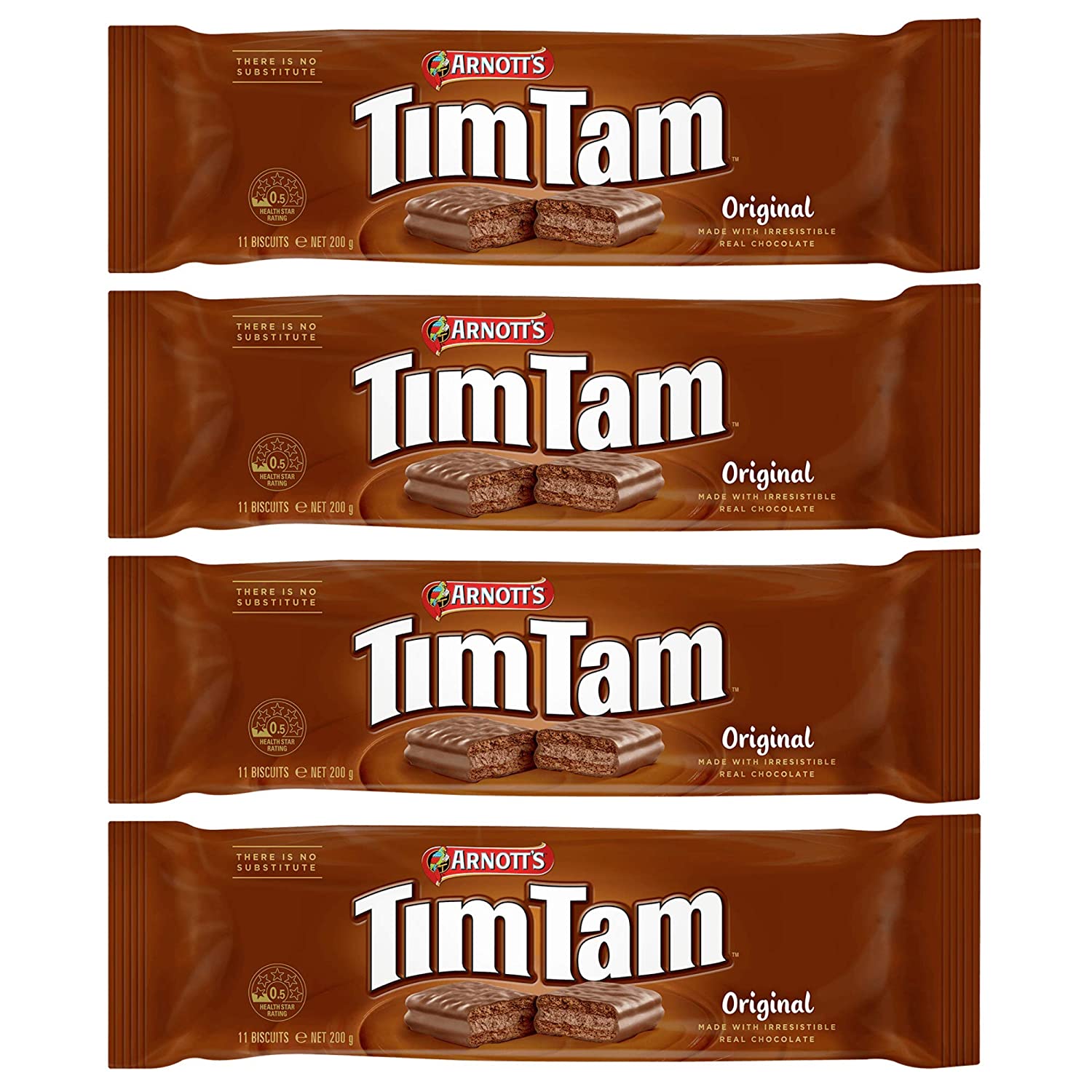 Arnott's Tim Tam 6 Pack Full Size Collection - Original