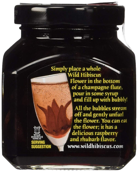 Wild Hibiscus Flowers in Syrup